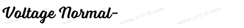 Voltage Normal字体转换
